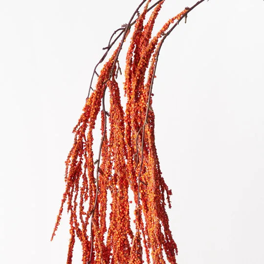 Amaranthus Spray Orange 172cm Set of 12