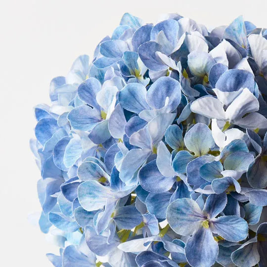 Hydrangea Bouquet Blue 68cm Set of 12