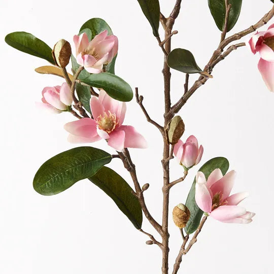 Magnolia Pearl Spray Pink 83cm Set of 12