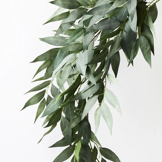 Eucalyptus Hanging Bush Grey Green 110cm Set of 6