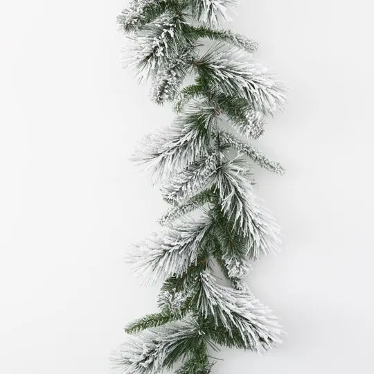 Garland Aspen Pine White Green 180cm - Pack of 4