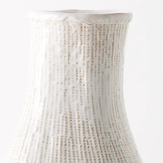 Odera White 41cm Vase