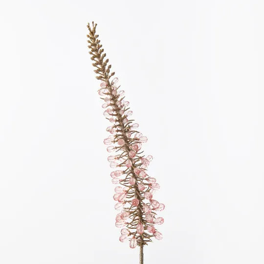 Foxtail Metallic Spray Pink Champagne 76cm - Pack of 12