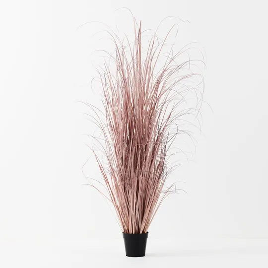 Grass Plant Dusty Pink 150cm - Pack of 2