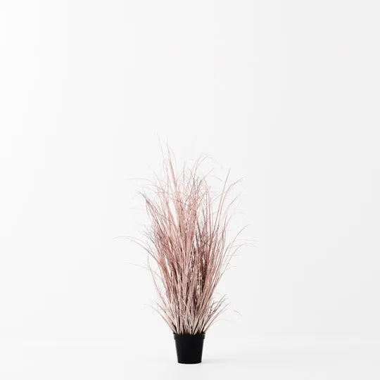 Grass Plant Dusty Pink 95cm - Pack of 4