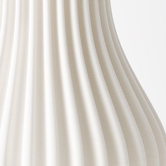 Ezra Vase Ivory 24cmw x 30cmh