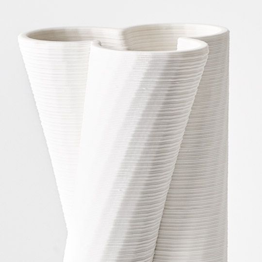 Vase Theo Ivory 35cm