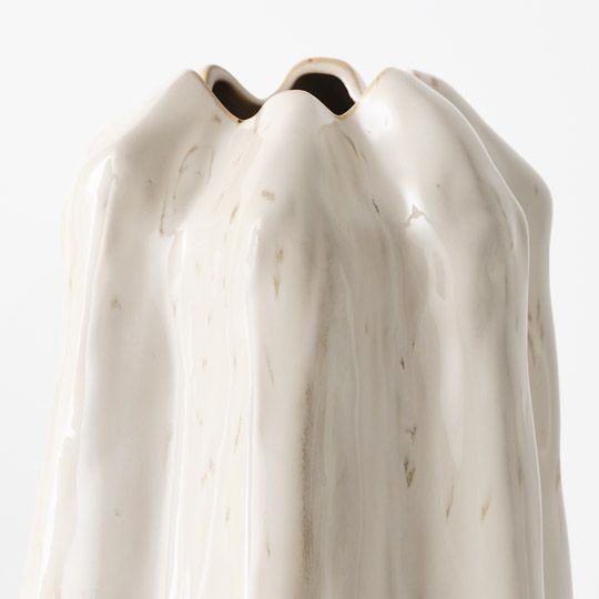 Vase Rastina Ivory 34cm Pack of 2