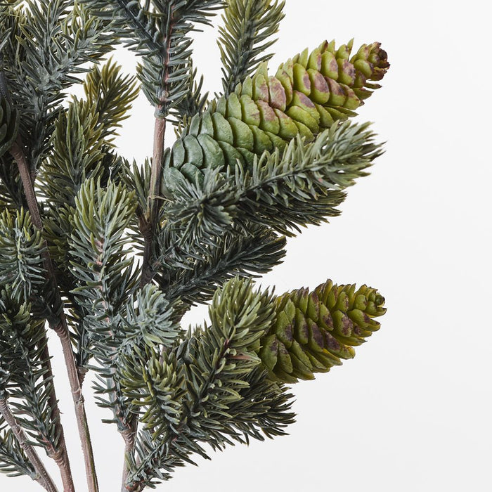 Pine Cone Pick Green 38cm Pack of 12