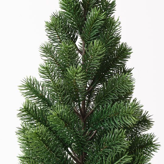 Tree Virginia Fir in pot Green 60cm Pack of 4