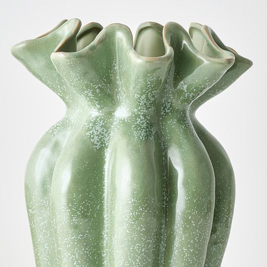 Gustel Vase Pickle Green 37cm