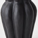Gustel Vase Black 24cm x 17cm Pack of 2