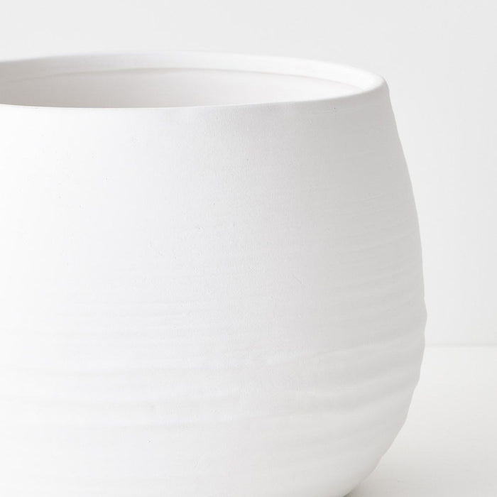 Pot Takala White 20cm x 27cm Pack of 2