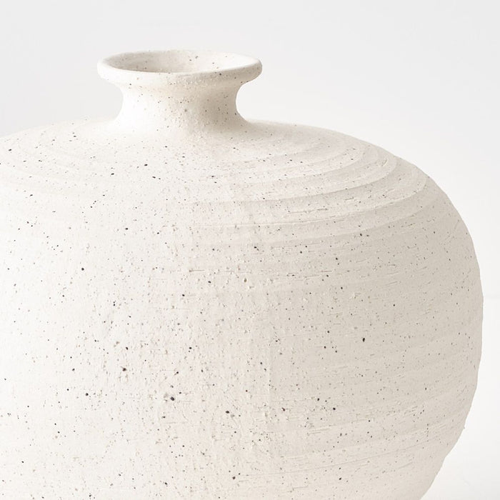 Vase Darcelo Ivory 24cm x 28cm Pack of 2
