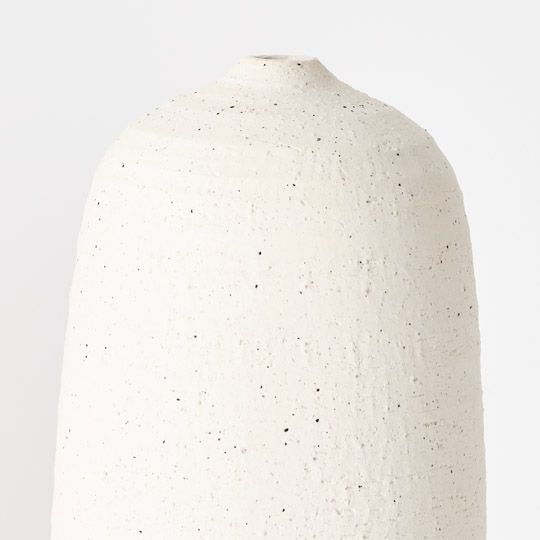 Vase Darcelo Ivory 25cm Pack of 2