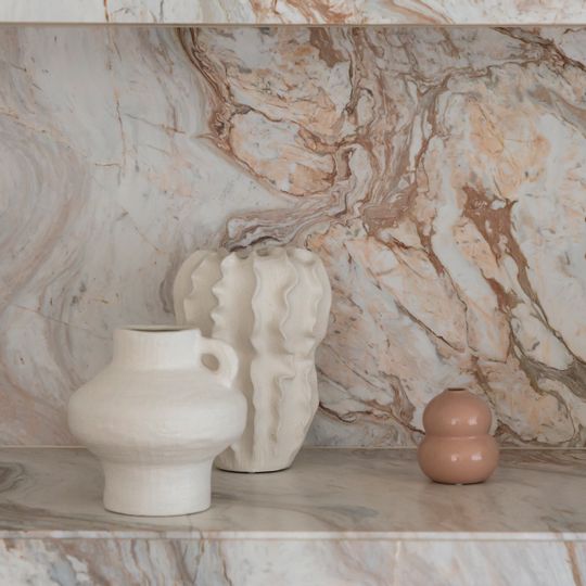 Zasha Vase White 31cm Pack of 2