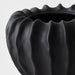 Zasha Pot Black 19cm x 25cm Pack of 2