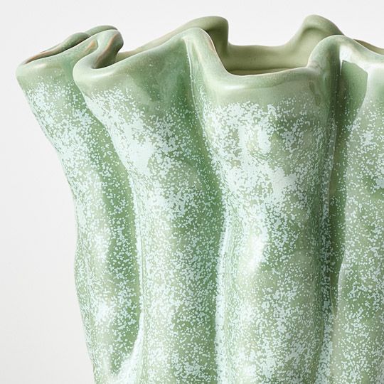 Ena Pot Pickle Green 28cm Pack of 2