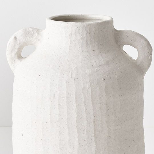 Sistine Pot White 26cm Pack of 2