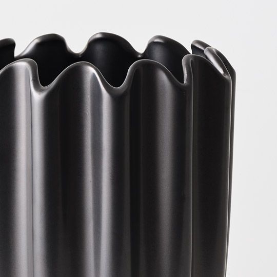 Felixia Vase Black 27cm Pack of 2