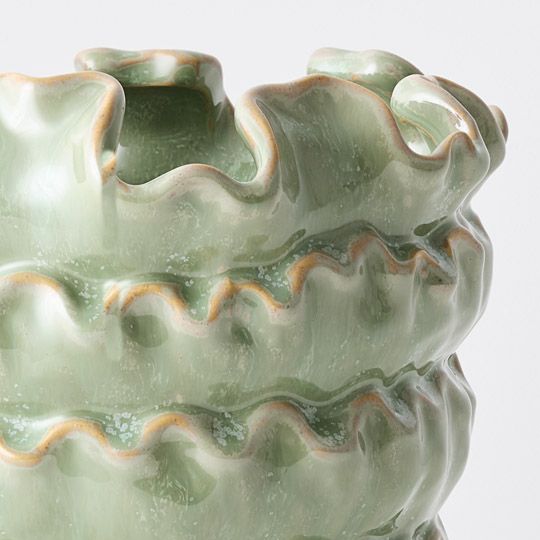 Zenika Pot Pickle Green 22cm Pack of 2