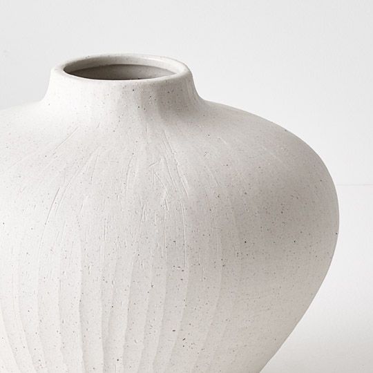 Lerato Pot White Chalk 20cm Pack of 2