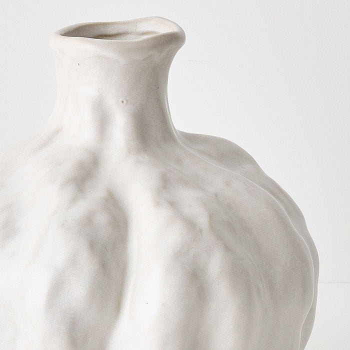Mathilde Vase White 26cm x 24cm Pack of 2