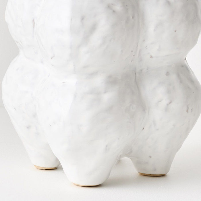 Jenna Vase White 28cm x 20cm Pack of 2