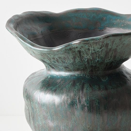 Meli Vase Pine Green 28cm Pack of 2