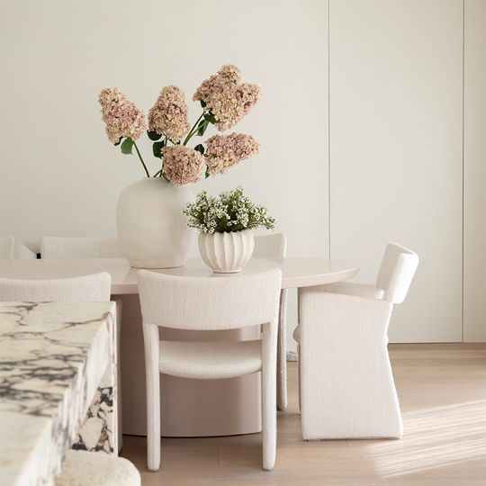 Alecta Pot White Chalk 44cm