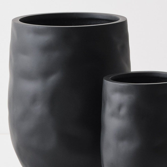 Pot Buta Black Set of Two 44cm