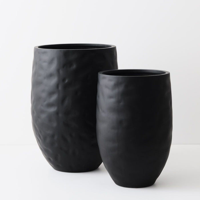 Pot Buta Black Set of Two 70cm