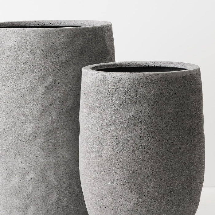Pot Buta Grey Sand Set of Two 70cm