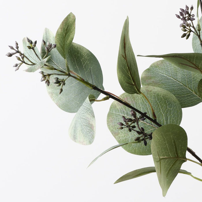 Eucalyptus Seed Spray Grey Green 83cm