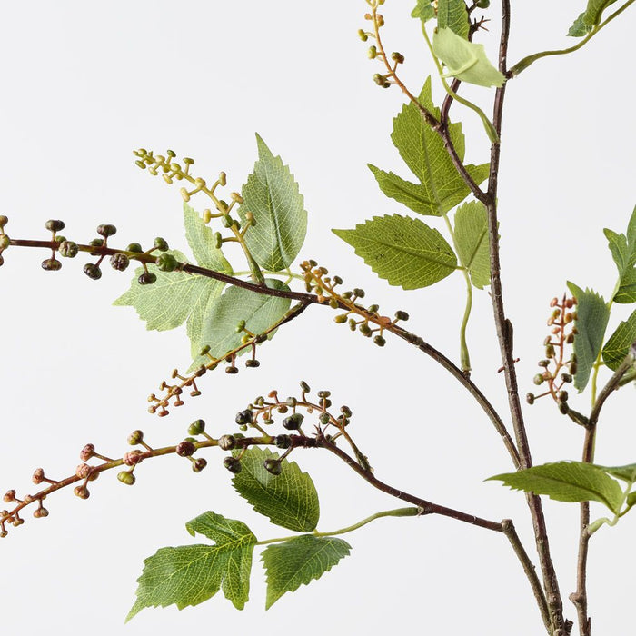 Pokeberry Spray Burgundy Green 110cm Pack of 12