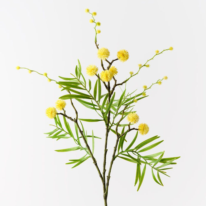 Globe Thistle Spray Yellow 81cm Pack of 12