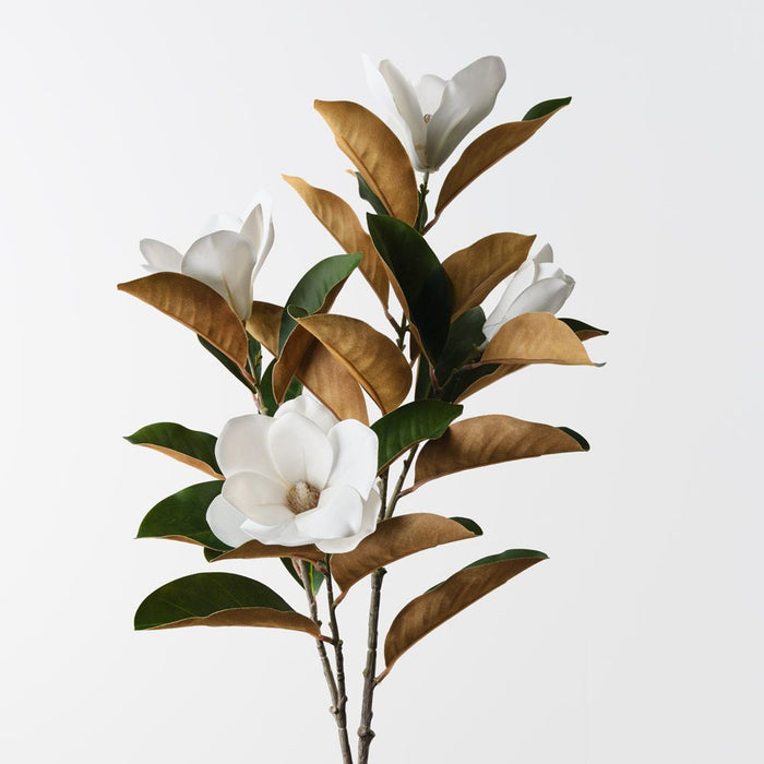Magnolia Tree Spray White 103cm Pack of 6