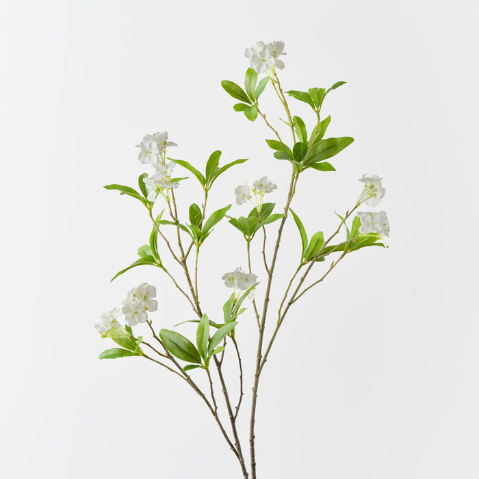 Flower Mini Spray White 110cm Pack of 2