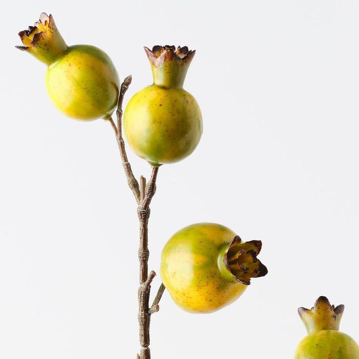 Pomegranate Spray Green 87cm Pack of 12