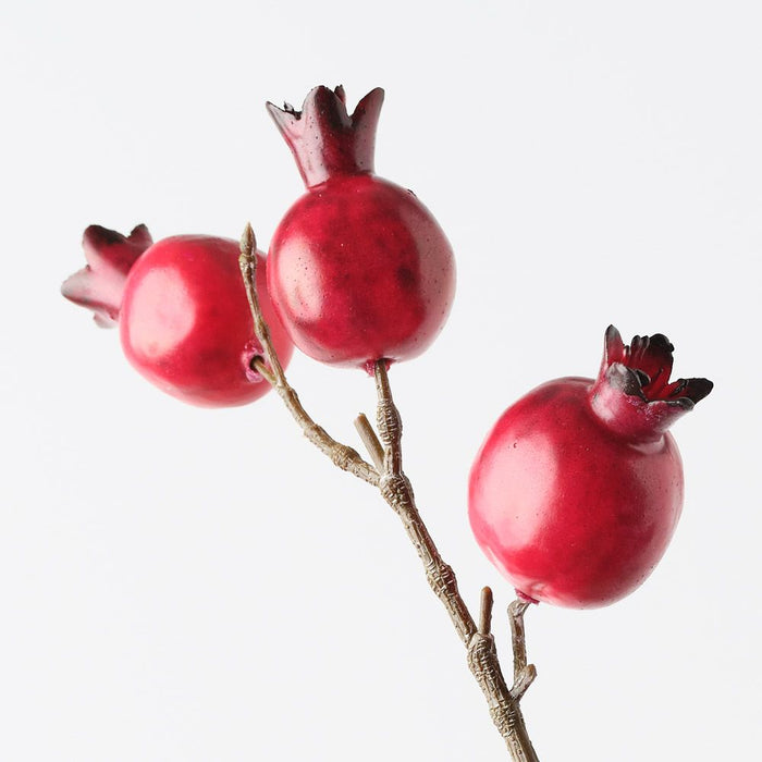 Pomegranate Spray Red 87cm Pack of 12