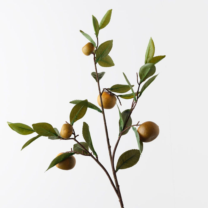 Orange Spray Yellow Green 89cm Pack of 12