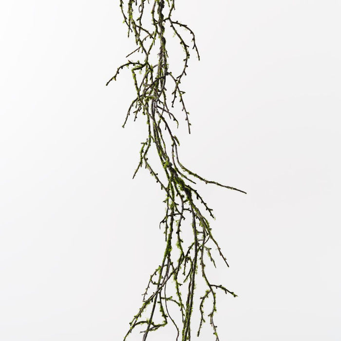 Twig Moss Vine Garland Green Brown 180cm Pack of 6
