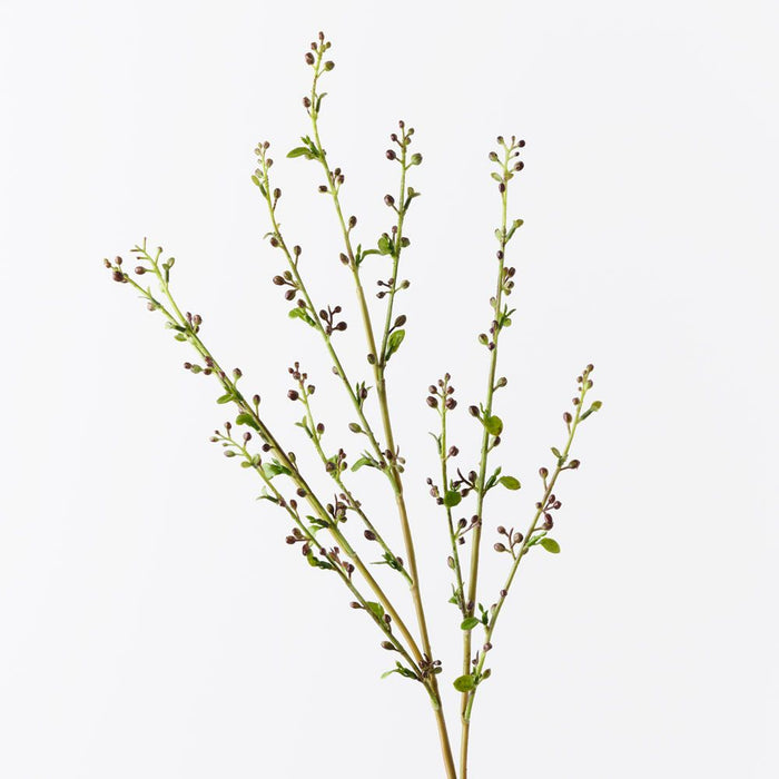 Spirea Bud Spray Burgundy 72cm Pack of 12