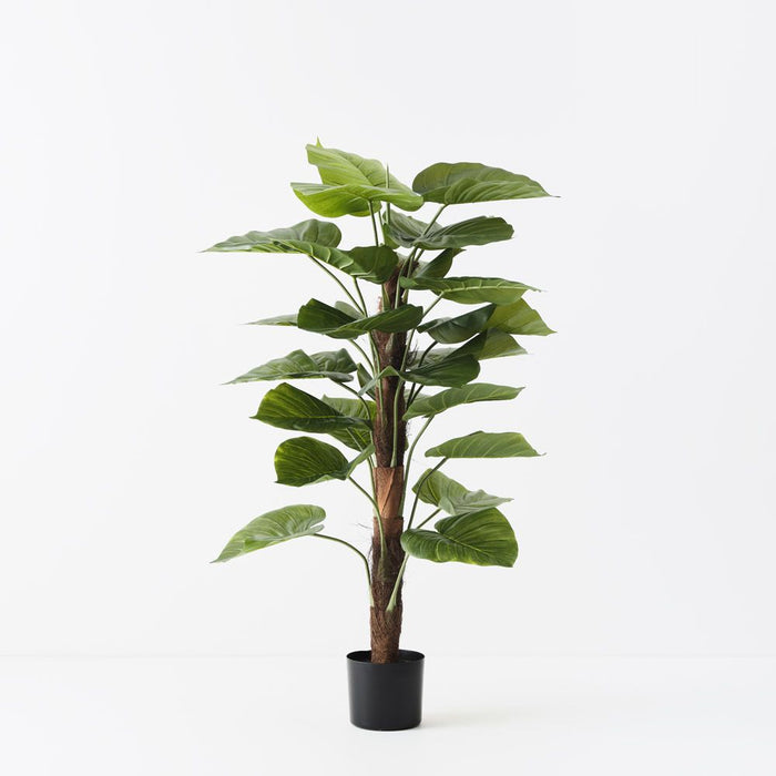 Taro Plant on Pole Green 120cm Pack of 2