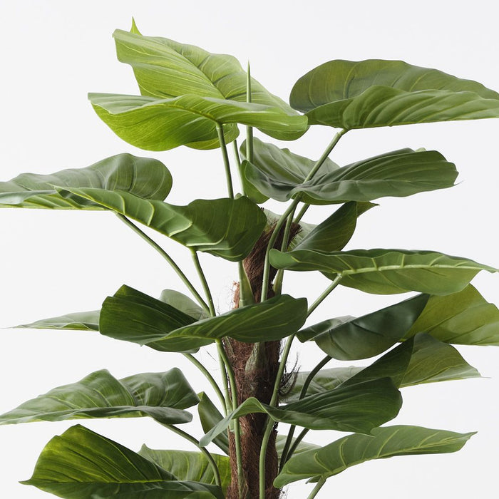 Taro Plant on Pole Green 120cm Pack of 2