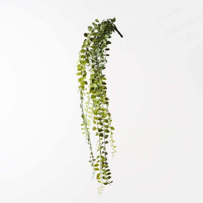 Fern Button Hanging Bush Green 110cm Pack of 6