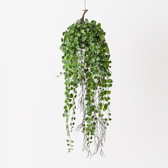 String of Hearts Hanging Ball Green 105cm Pack of 2