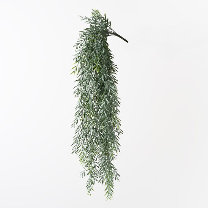 Acacia Leaf Hanging Bush Green Grey 105cm Pack of 6