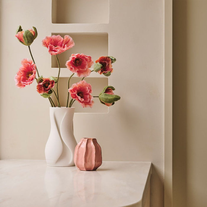 Poppy Coral 76cm Pack of 12