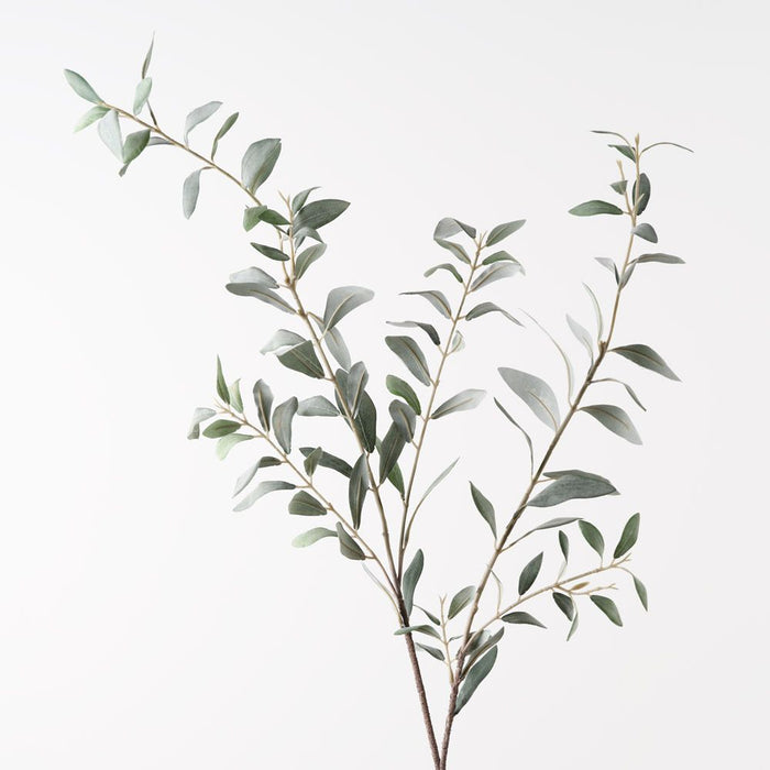 Olive Leaf Spray Grey Green 110cm Pack of 6